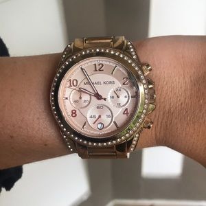 Rose Gold Michael Kors Watch